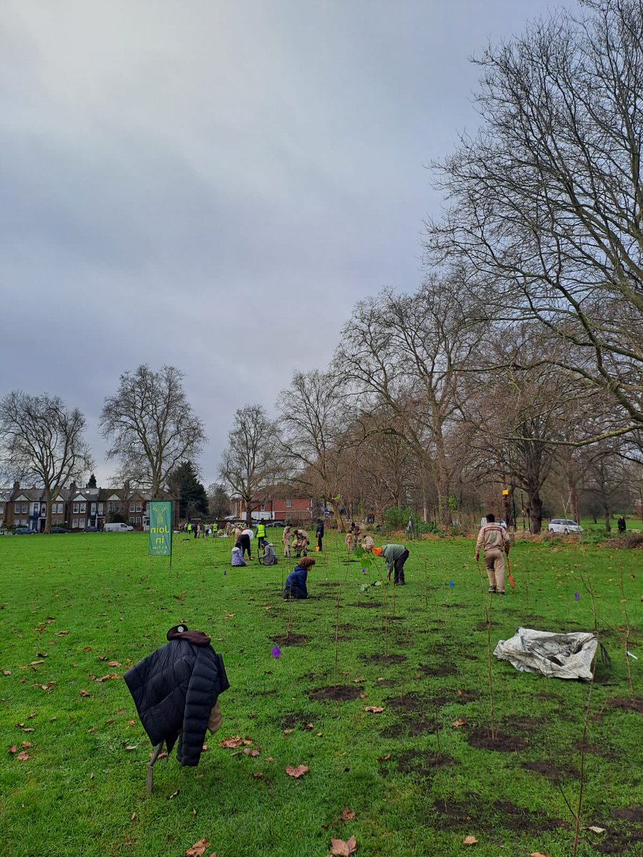 MillfieldsUG's tweet image. Fantastic team out planting a woodland strip and several trees in the Cricketfield, Millfields Park, yesterday.
Next session is on Fri at 10.00 and Sat at 10.30. Come and join in.
@TM_Hackney @hackneycouncil @SustainHackney