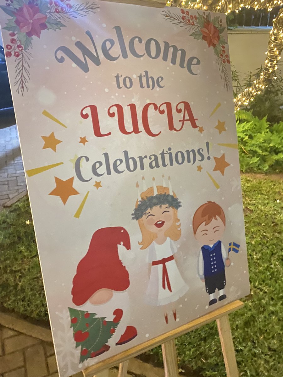 taro_tz's tweet photo. We are glad to be invited for St.Lucia reception, hosted by the Swedish Ambassador, H.E. Ms. Charlotta Ozaki Macias, @SwedeninTZ @SweAmbTZ on Friday, 13th December 2024 https://t.co/FPamzyUzMm