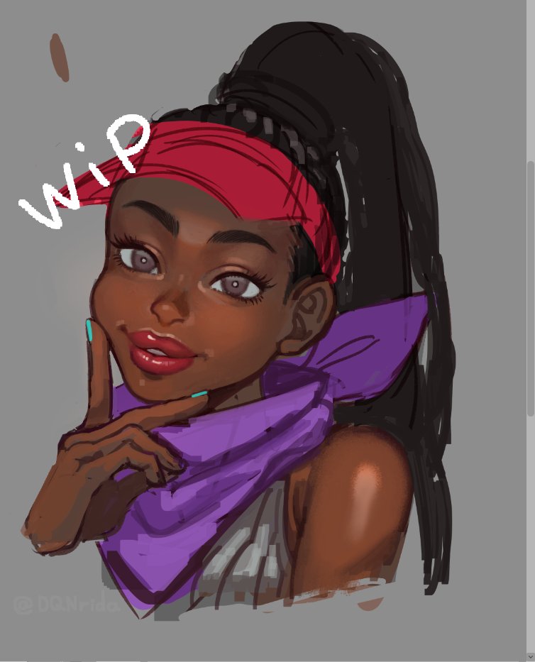 DQNrida's tweet photo. キンバリーちゃん！wip! https://t.co/K9yiTxv0lH