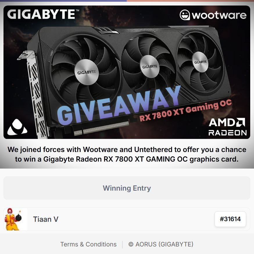 AORUS & GIGABYTE South Africa tweet media