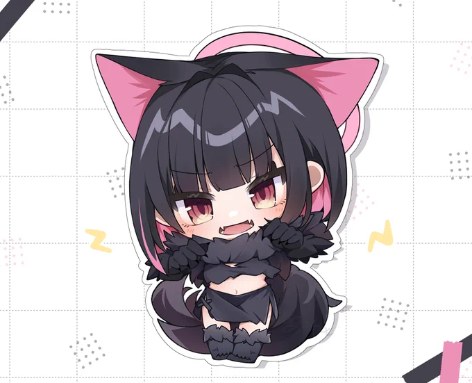 ちび狼カズサ #ブルアカ 