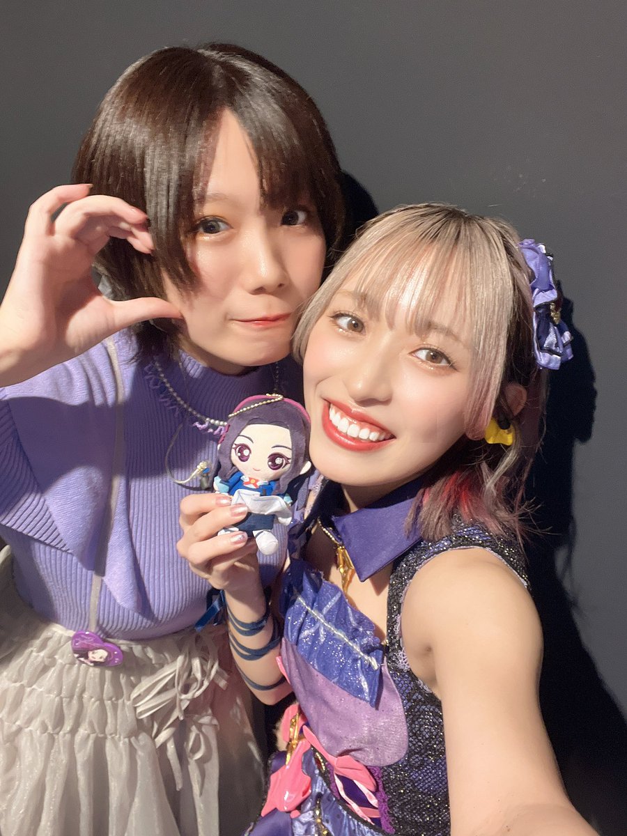 ののリサに挟まれた😈🎀 #キラッキラ #aikatsu #あかジェネ