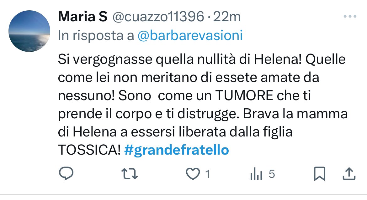 ____onji's tweet photo. @Cristia87830371 Come prego?
Qui mi pare che gli insulti, e anche pesanti le prenda solo ed esclusivamente helena.
Siete dei pazzi folli senza rispetto.
#iostoconhelena #heleners #helevier #helander #zelena https://t.co/zCMdQ7Z4KR