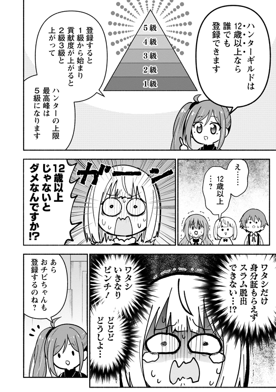 名前がない5歳児が、ハンターギルドに登録しようとする話 (2/8)
#漫画が読めるハッシュタグ
#がうがうモンスタープラス