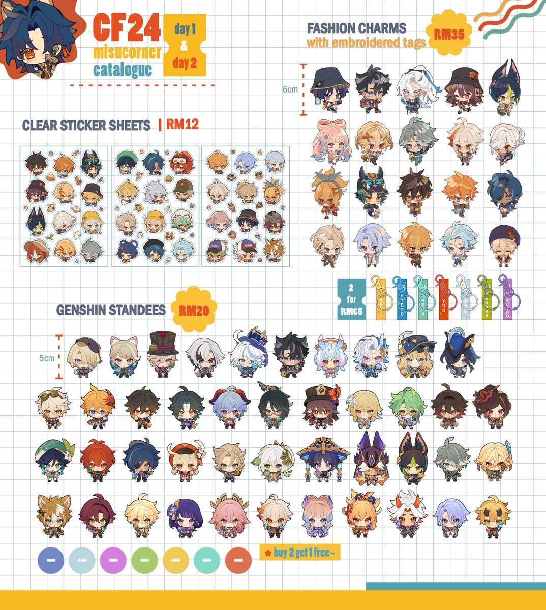 [RTs 💛]

done with my #cf2024 catalogue! i won't be there personally but the lovely <a href="/missing24seven/">Mia✨ SGCC</a> will be handling my goods! first time selling at the event too and will be at B-J34 🥹💖 hope you can drop by!

1/2
#comicfiesta2024  
#comicfiesta2024catalogue