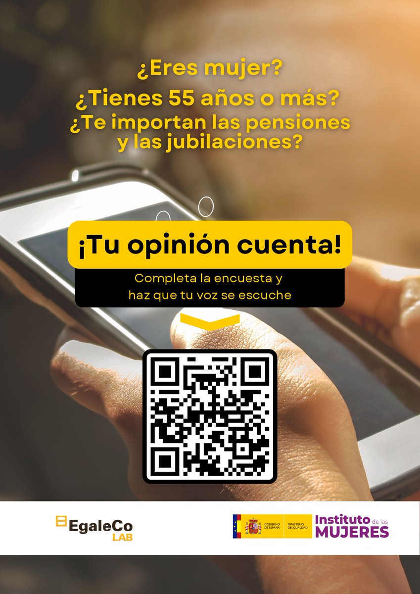 Oficina Igualdad UPO (@igualdadupo) on Twitter photo Participa en la encuesta del Instituto de las Mujeres del Ministerio de Igualdad sobre jubilaciones y pensiones si eres mujer y tienes más de 55 años. <a href="/IgualdadGob/">Ministerio de Igualdad</a>
<a href="/fundacionupo/">Fundación UPO</a> <a href="/pablodeolavide/">Pablo de Olavide</a> Participa en la encuesta del Instituto de las Mujeres del Ministerio de Igualdad sobre jubilaciones y pensiones si eres mujer y tienes más de 55 años. <a href="/IgualdadGob/">Ministerio de Igualdad</a>
<a href="/fundacionupo/">Fundación UPO</a> <a href="/pablodeolavide/">Pablo de Olavide</a>
