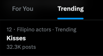 At nag trending pa nga si Kisses. Huhu..

<a href="/KissesDelavin/">Kisses Delavin</a> 
#KissesDelavin