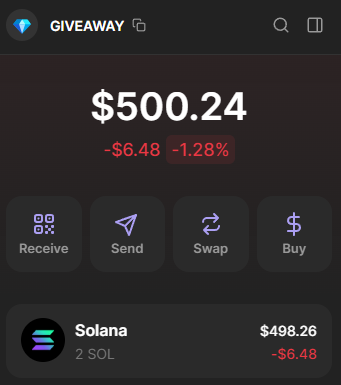 OKAY, I'M STARTING CYCLE 1

2 $SOL for 20 winners

Only for followers (X, Telegram)

LIKE, RT &amp; DROP YOUR WALLET

t.me/shelpidwi3m

Must follow me and open your DM