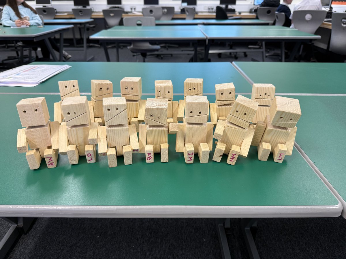 missblair_dt's tweet image. Robot Army assemble!
1.8 have done a fab job of finishing their wooden robots in time for Christmas 🤖
#practicalwoodwork #designtechnology
@invacad @invacadTech
