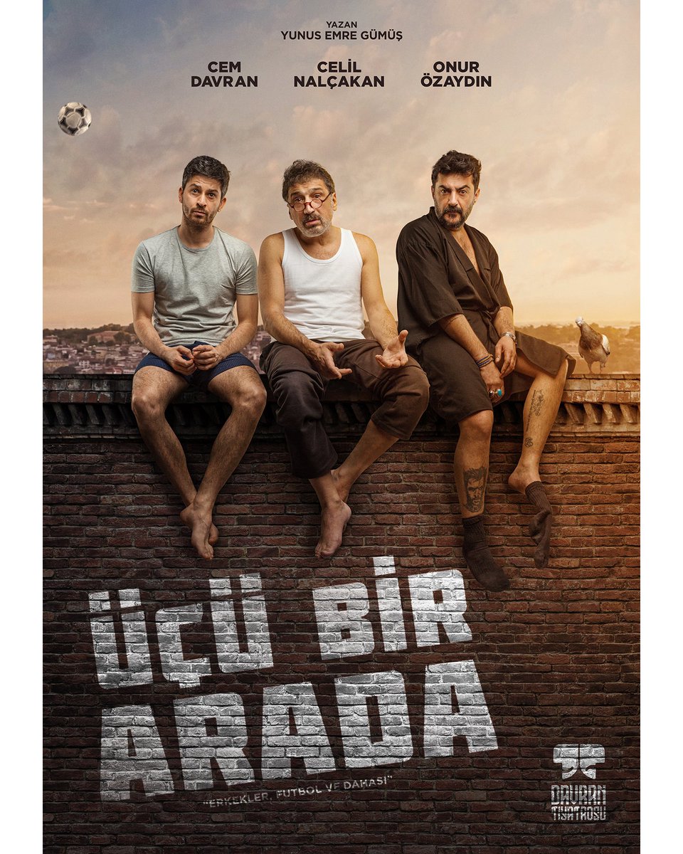 davrantiyatrosu's tweet image. ÜÇÜ BİR ARADA oyunumuz

20 Ocak 2025 P.tesi 20.30
“Sahne Dragos”da.

Biletler: biletinial.com/tr-tr/tiyatro/…

@cdavran @celilnalcakan @Onurozaydinn