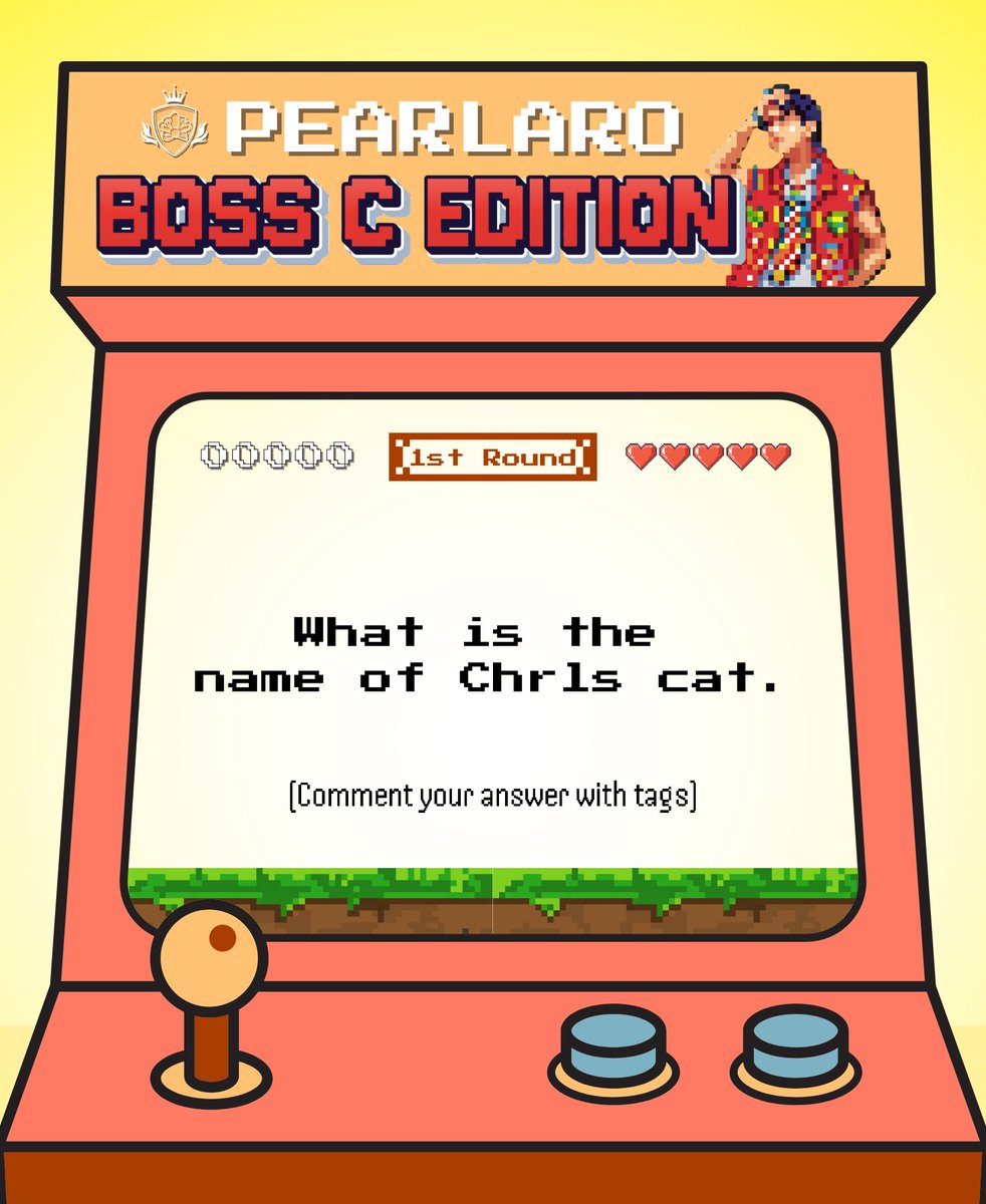 PHPPearls's tweet image. [PEARLARO : Kickoff Phase]

5. Name of Chrls&apos; cat.

ADLAW NI BOSS C
CHRLSpectacular Day
#PHPCHRLSBirthday #Press_Hit_Play @PressHitPlay @xxivchrls