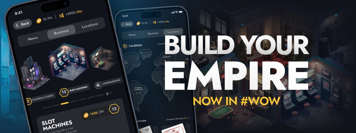 🏰 YOUR OWN PERSONAL EMPIRE! 🏰

You are the king. Show it to us 👑

💲Build, grow, buy, risk and EARN!

We give you the ground, BUILD IT UP! 😈

#WhaleToken #MakeItYours