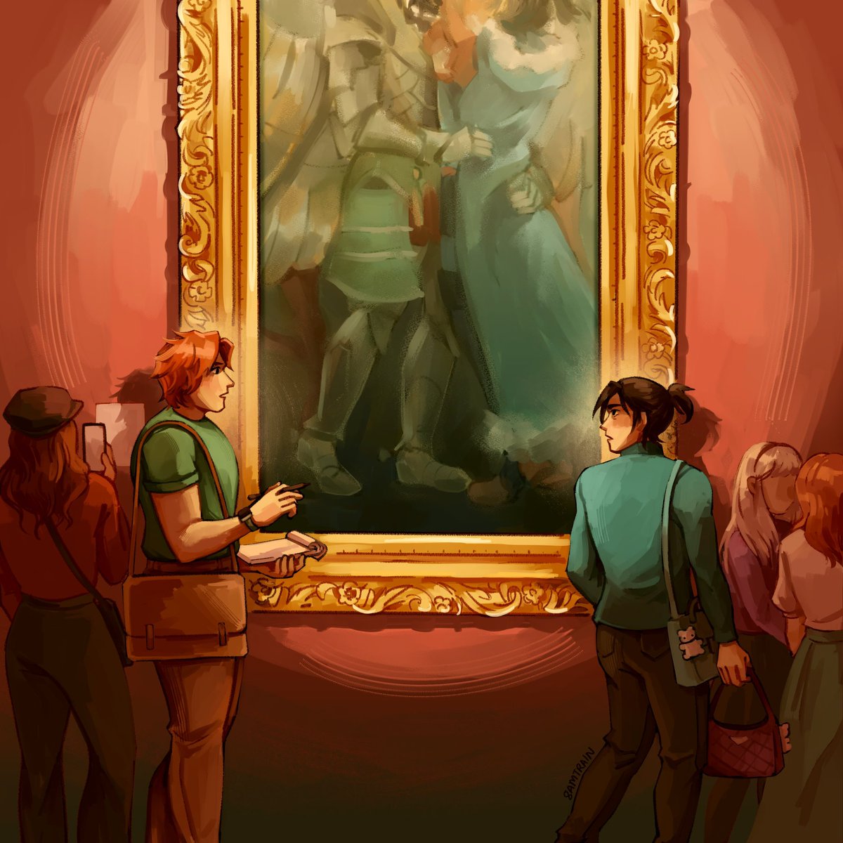 8amtrain's tweet photo. #sylvixweek2024 day 7, reincarnation https://t.co/cUeAFF4KC3