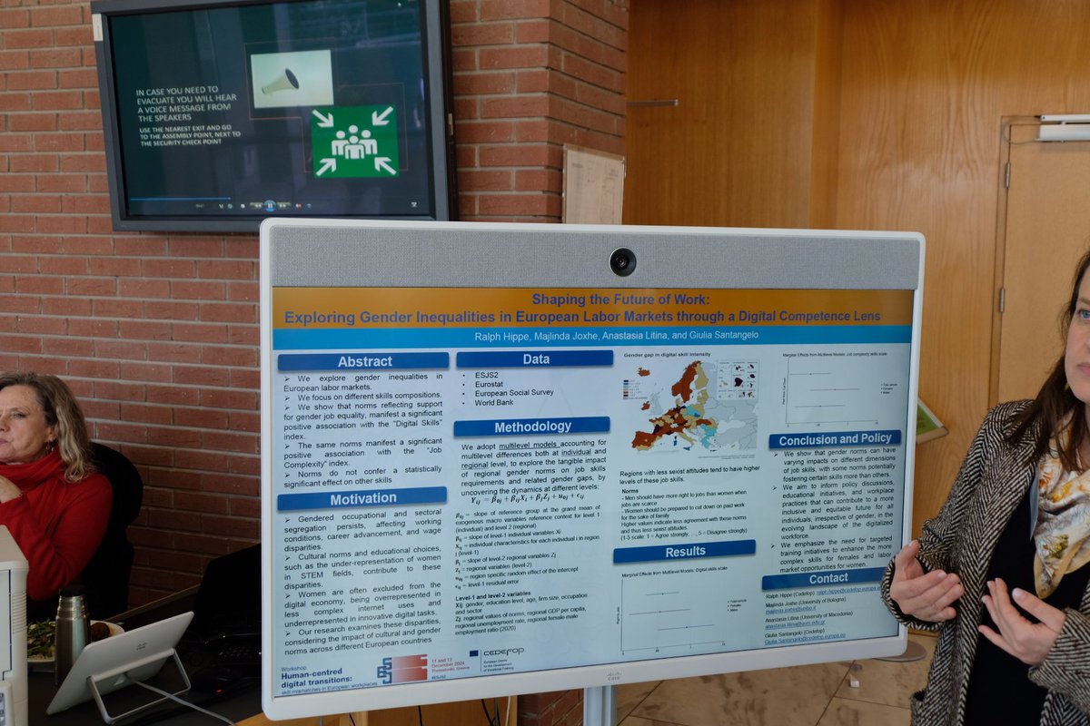 Cedefop's tweet image. 🔎 Some highlights: presentation of cutting-edge research on the impact of the #digitaltransition on #skillmismatches in EU labour markets; keynote speech from Chris Warhurst (University of Warwick); first insights from Cedefop&apos;s second European skills and jobs survey (#ESJS2).