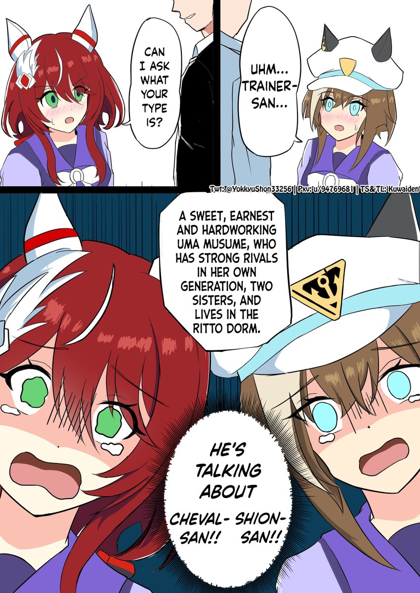 Chevacchi and Shion, the roommates that are of the same feather by