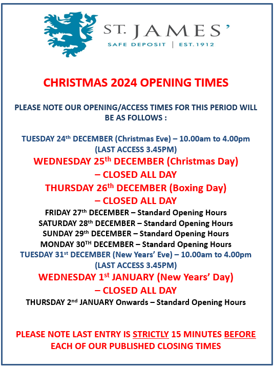 stjamesleeds's tweet photo. Please note our opening times over the Christmas period are as follows: #Christmas2024 #holidayseason https://t.co/OpFgSSR65m