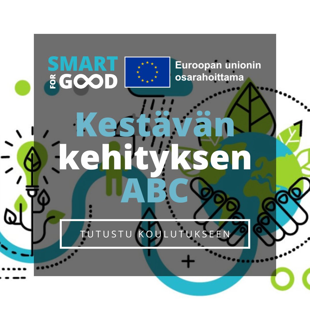 🌱 Mitä kestävä kehitys oikeastaan tarkoittaa? Miten ekologinen, sosiaalinen, taloudellinen ja kulttuurinen kestävyys näkyvät arjessa? Kesätävn kehityksen ABC -koulutuksessa pääset tutustumaan kestävän kehityksen perusasioihin ja pohtimaan, mitä voit itse tehdä kestävyyden
