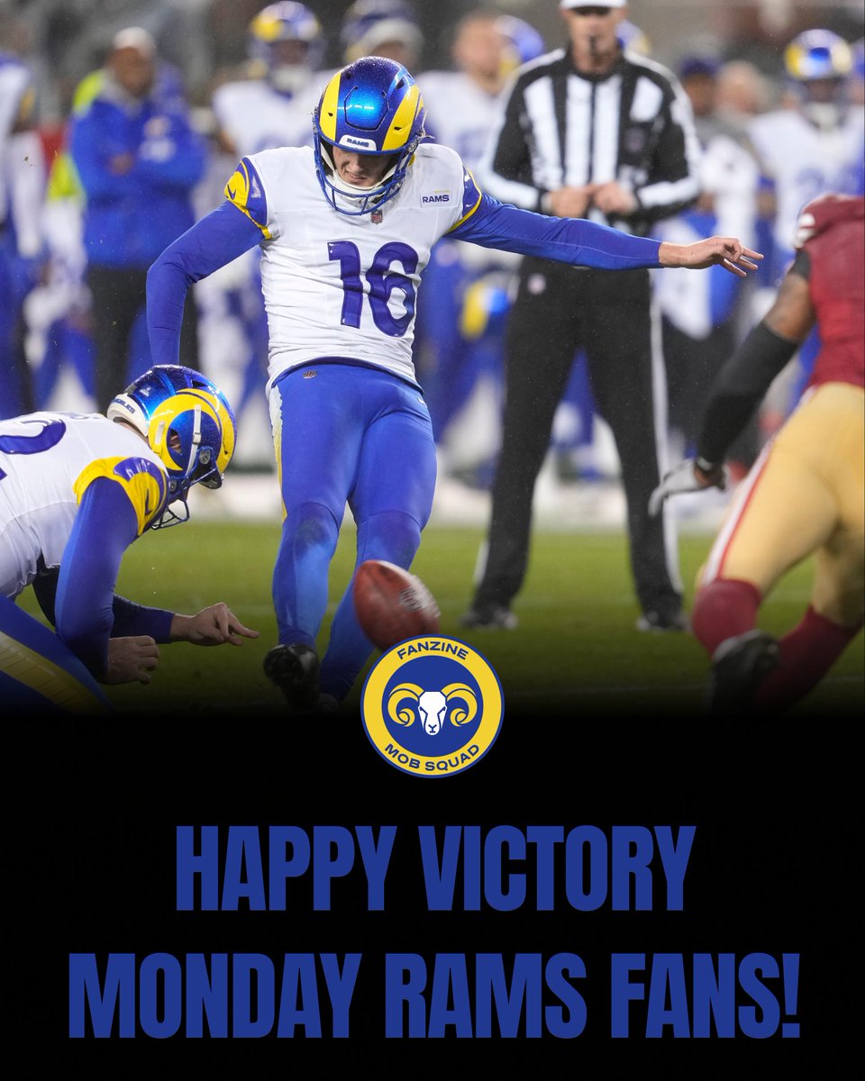 Happy Victory Monday, Rams fans👏 #RamsHouse