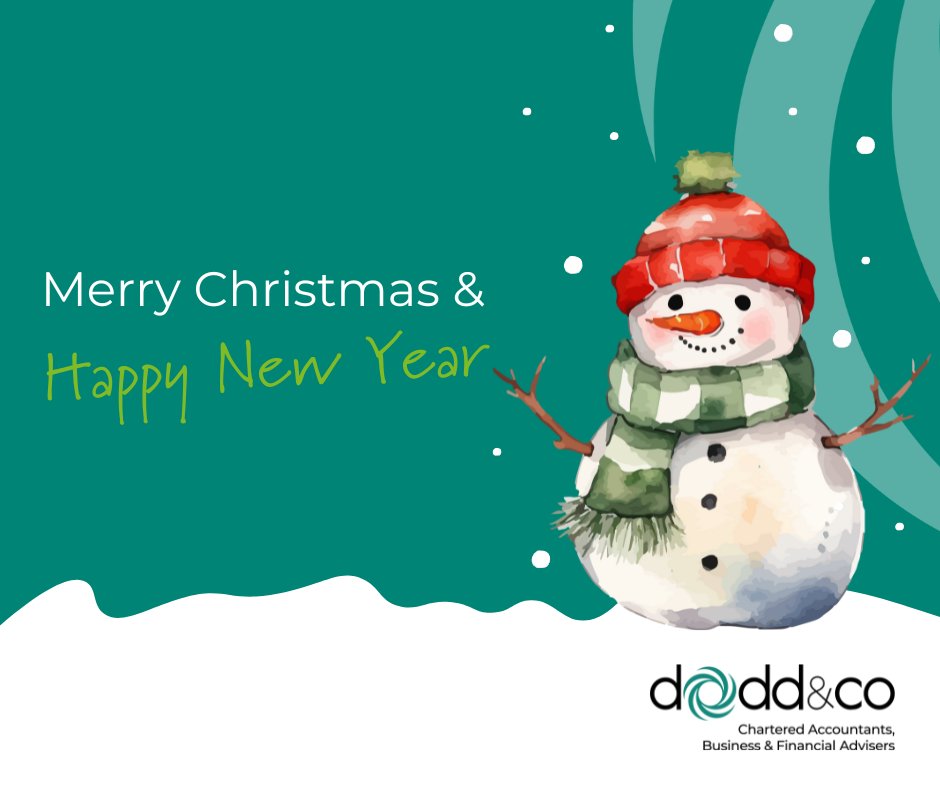 ✨Merry Christmas &amp; Happy New Year ✨

Our offices will be closed from 12.30pm on Tuesday 24 December, re-opening at 8.30am on Thursday 2 January 2025.

From all of us at Dodd &amp; Co, we hope you have a wonderful Christmas and wish you a happy, healthy and prosperous New Year!