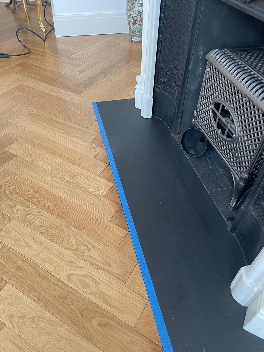 chesterflooring's tweet photo. Water damage is no match for our team of flooring experts!

In this restoration, we replaced multiple planks around the fireplace in a property in Crewe, as they had suffered water damage.

After we worked our magic, the floor is fixed and looking good as new. https://t.co/FHmVRdgagb