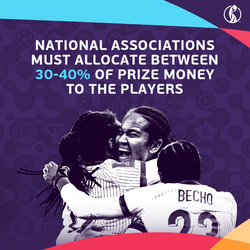UEFA's tweet photo. 🤩 €41 million prize money confirmed for #WEURO2025!

🚀 That's a 156% increase on 2022: women's football is Unstoppable!

@WEURO2025