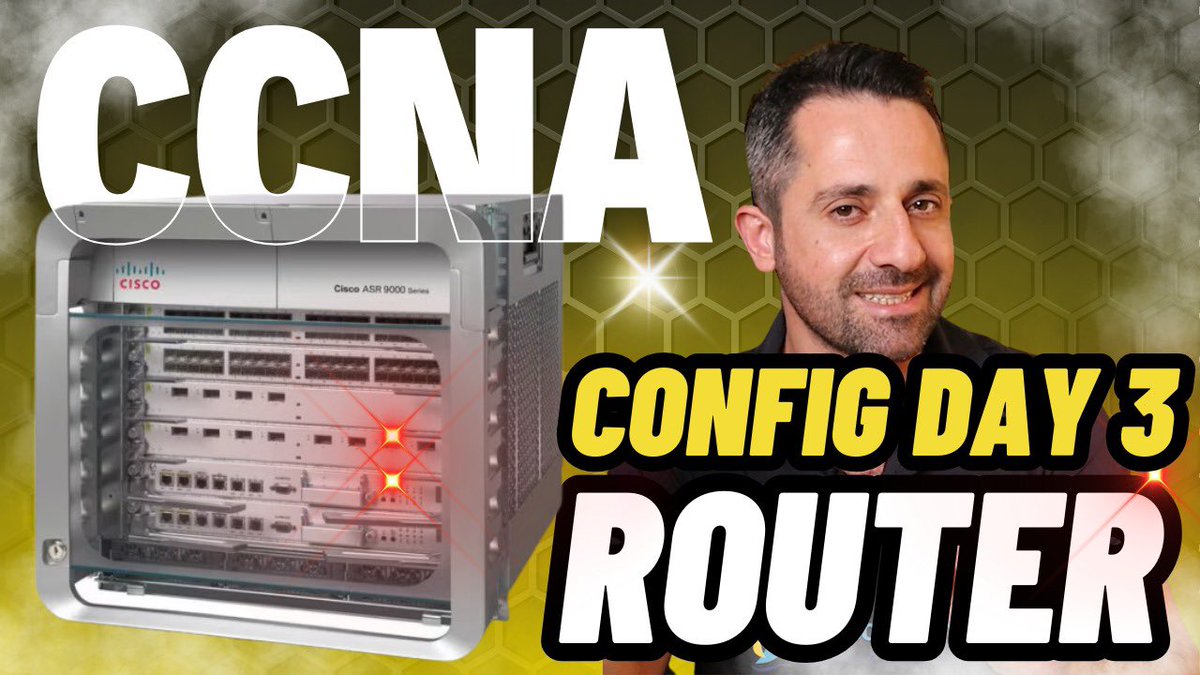 ip_cisco's tweet image. RoUTeR CoNFIGS FOR ALL ENGINEERS✨✨
💥
💥
Here you go:  youtu.be/K-7bwLwzhiI?si…
.
#CCNA #routing #cisco