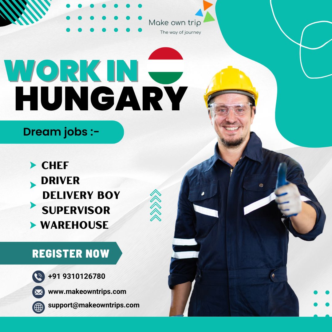 makeowntrips's tweet image. Start your global career in Hungary Explore opportunities, build your future, and thrive in a dynamic work culture.
Click here: makeowntrips.com
Call Now:+91 9310126780
Email: support@makeowntrips.com
 #WorkInHungary #GlobalCareers #DreamBig #HungaryJobs #WorkAbroad