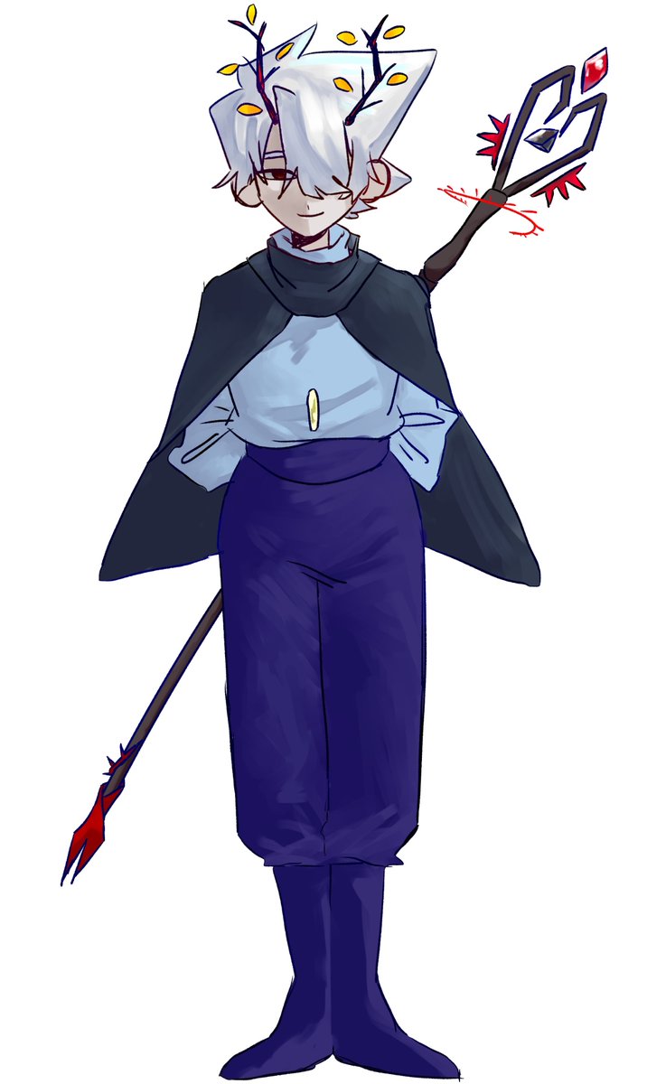 Ikadayo_n's tweet image. #SVA魔法学校_cs
#SVA魔法学校
上げ直しです！🖤寮2年のモーラですよろしくお願いします🙏
喋る時は喋ります