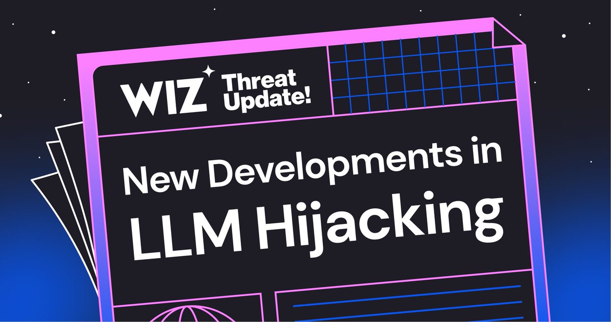 🚨 Active Cloud Threat Campaign: LLM Hijacking Alert 🚨
<a href="/wiz_io/">Wiz</a> Research has uncovered new activity targeting AWS environments, aiming to hijack AWS Bedrock models through compromised IAM user access keys and privilege escalation. 🧵