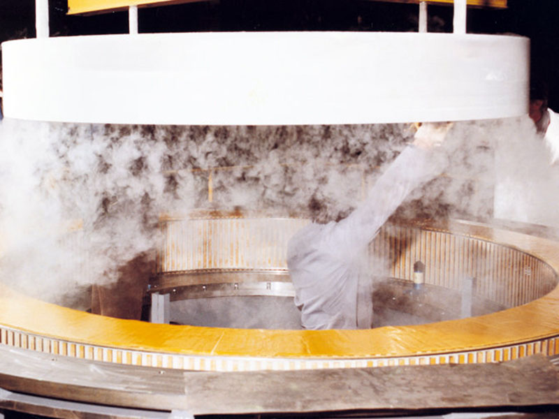 ASG Superconductors picture gallery 1986: Tore Supra coil case inner cylinder cold assembly.

.

.

.

#ASGSuperconductors #ToreSupra #magnets #coils #fusionenergy