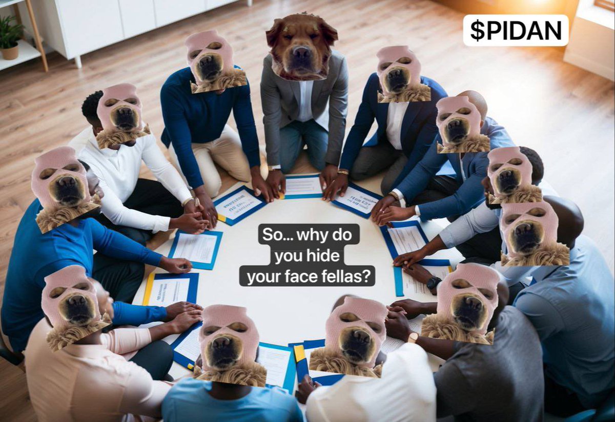PIDANBASECTO's tweet photo. Today is a good day to build on @Base @jessepollak
We take our responsibilities to build more as a Community
and we are proud to announce that we have decided to make some decisions with our friends
$PIDAN #MASK_OFF https://t.co/JzECUHZOO6