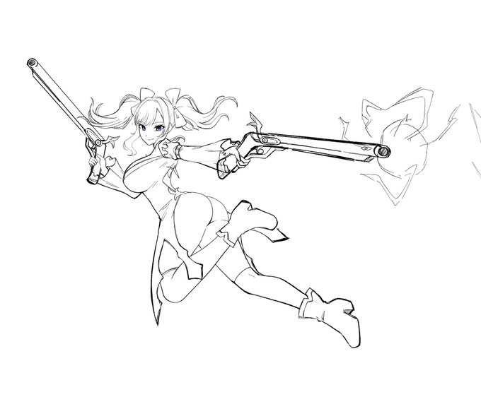 カルマちゃん、公式絵が全部
ケツ向けてるやつで未だに正面から
描いたことないから正面から見た際の
デザインを完全にノ助さんの想像に
お任せしてしまってて申し訳ない 