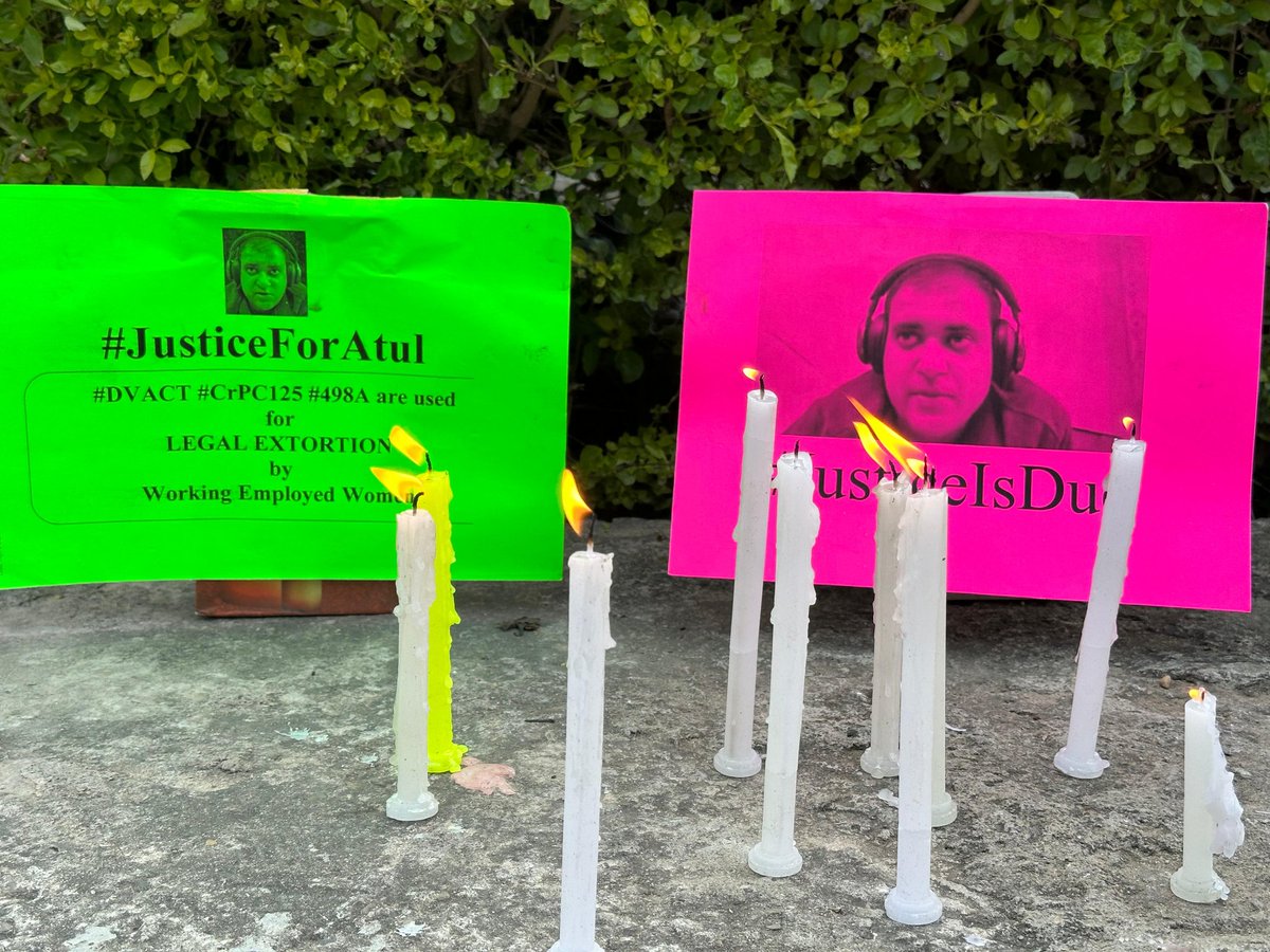 Suicide is not the solution, Fight for your Rights. 
Don't get depressed. Time will always change whether it is good or bad. So keep your mind always positive.
#JusticeForAtul 
#JusticeIsDue 
#MenToo 
#AtulSubhashsuicidecase 
#SIFFChandigarh 
#ConlodenceMeet
<a href="/realsiff/">SIFF - Save Indian Family Foundation</a>