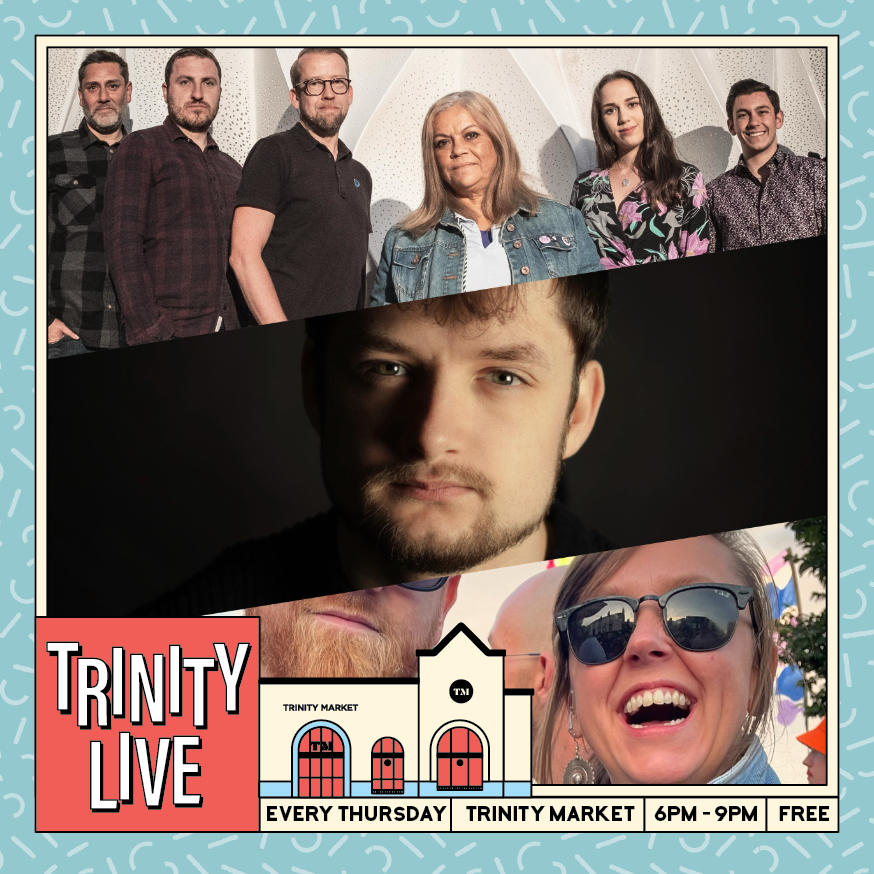 Trinity Live (@trinitylivehull) on Twitter photo 🎄 Eat, drink and be music-merry tonight at <a href="/TrinityMarket1/">Trinity Market Hull</a>, with our final event of the year.
Stripped-back soulful sounds from Ruth Scott & Tom Small (<a href="/LNMarauders/">LateNightMarauders</a>), pop-perfection with <a href="/HairDiddie/">Diddie Hair</a>, and our headliners bring the funk and soul party, <a href="/pearlscabride/">Pearl’s Cab Ride</a>-stylee! 🎄 Eat, drink and be music-merry tonight at <a href="/TrinityMarket1/">Trinity Market Hull</a>, with our final event of the year.
Stripped-back soulful sounds from Ruth Scott & Tom Small (<a href="/LNMarauders/">LateNightMarauders</a>), pop-perfection with <a href="/HairDiddie/">Diddie Hair</a>, and our headliners bring the funk and soul party, <a href="/pearlscabride/">Pearl’s Cab Ride</a>-stylee!