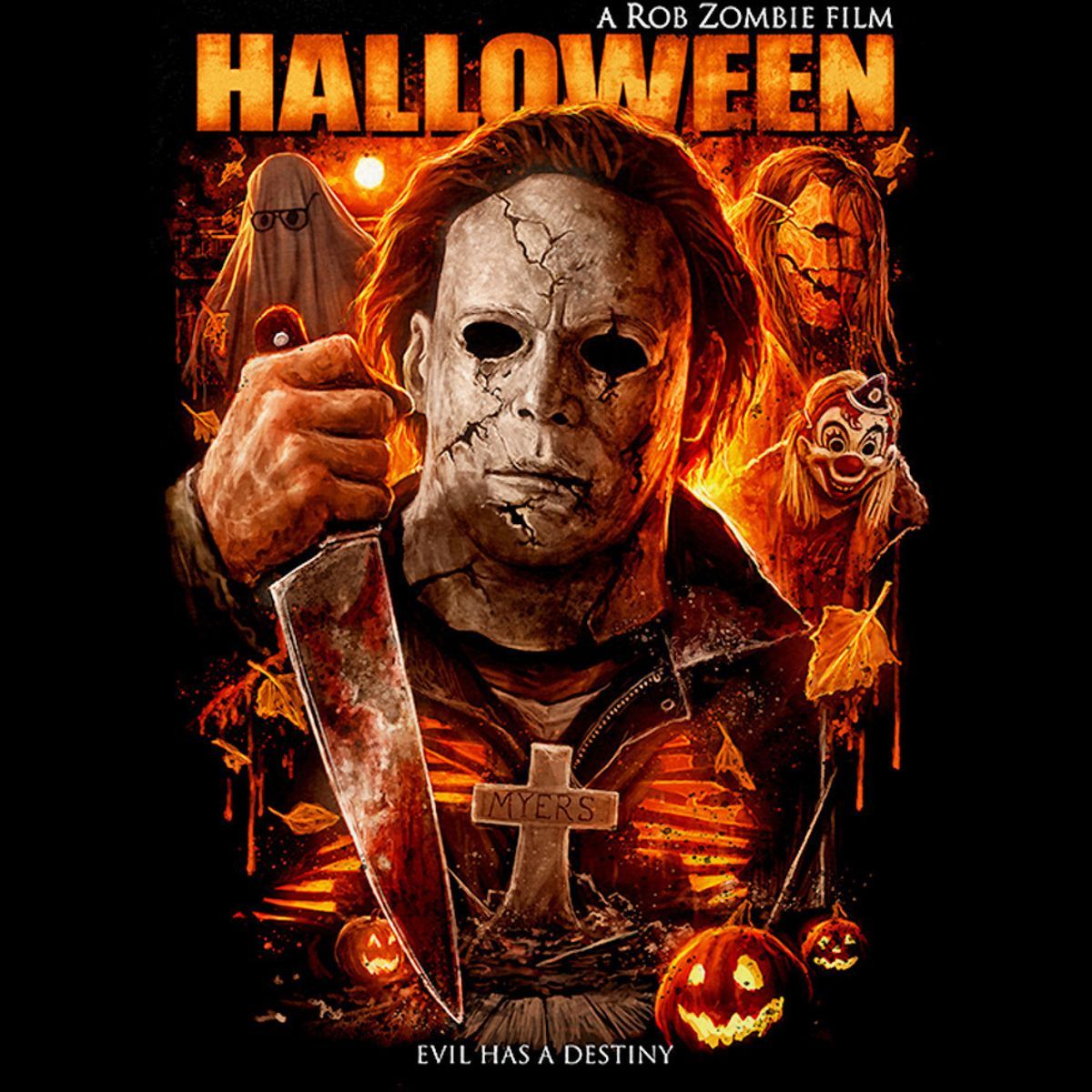 TYLER_MANE's tweet image. The boogeyman is real... 🔪✨ Loving this Halloween art on #MichaelMyersMonday! #MMM