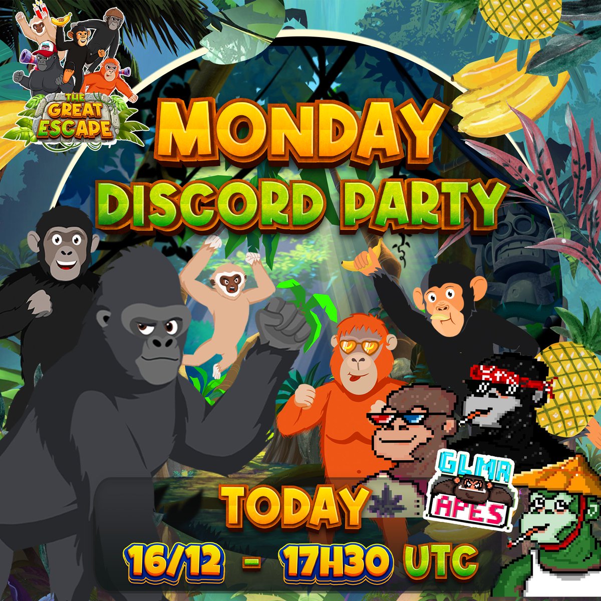 It's time to rumble in the Jungle again! 

We've got a little EOY surprise for our fellow apes 👀🦧