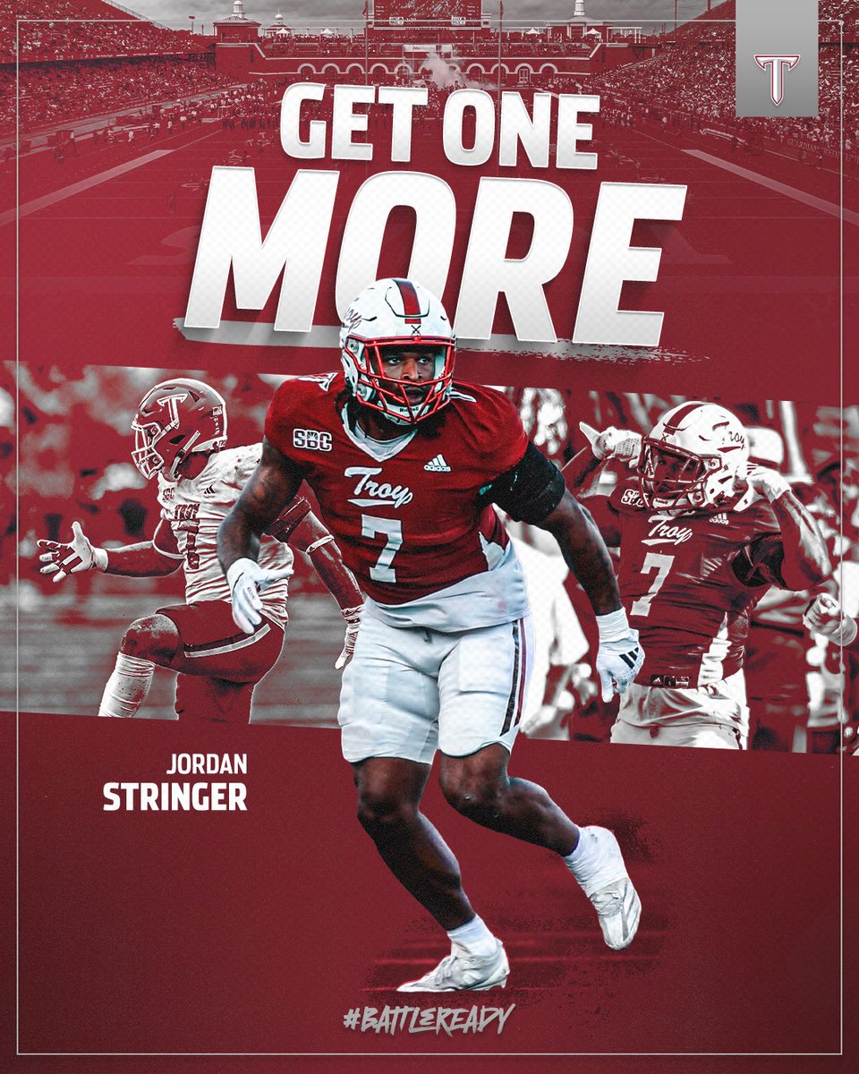 Trojan Nation let’s do it I’m back for my Last Season. Battle Ready ⚔️ #GetOneMore