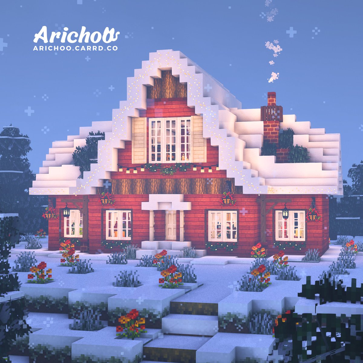 Red Christmas Cottage
Texture Pack: Mizuno's 16 Craft
~Download on my Patreon~
#Minecraftbuilds