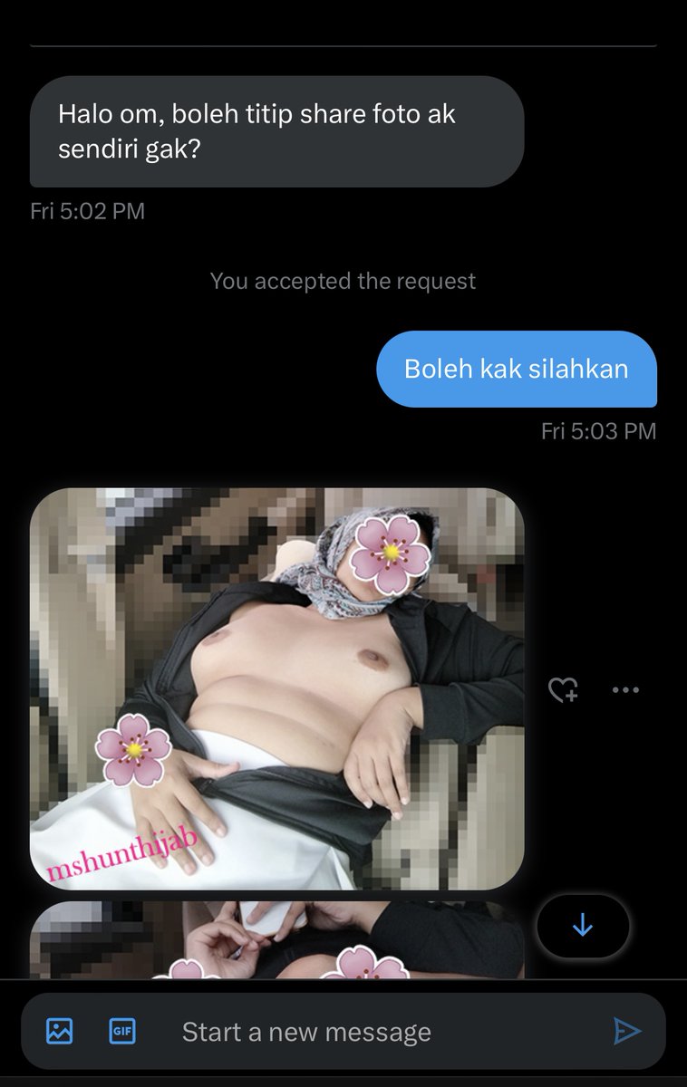Kiriman DM dari cewe yuk ramaikan