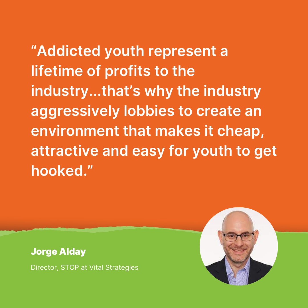 What can be done to protect youth? Governments should implement in full the WHO FCTC and take action against products and marketing that clearly appeal to youth. Read the report to learn about the other solutions. #TobaccoExposed bit.ly/3KaRg6P