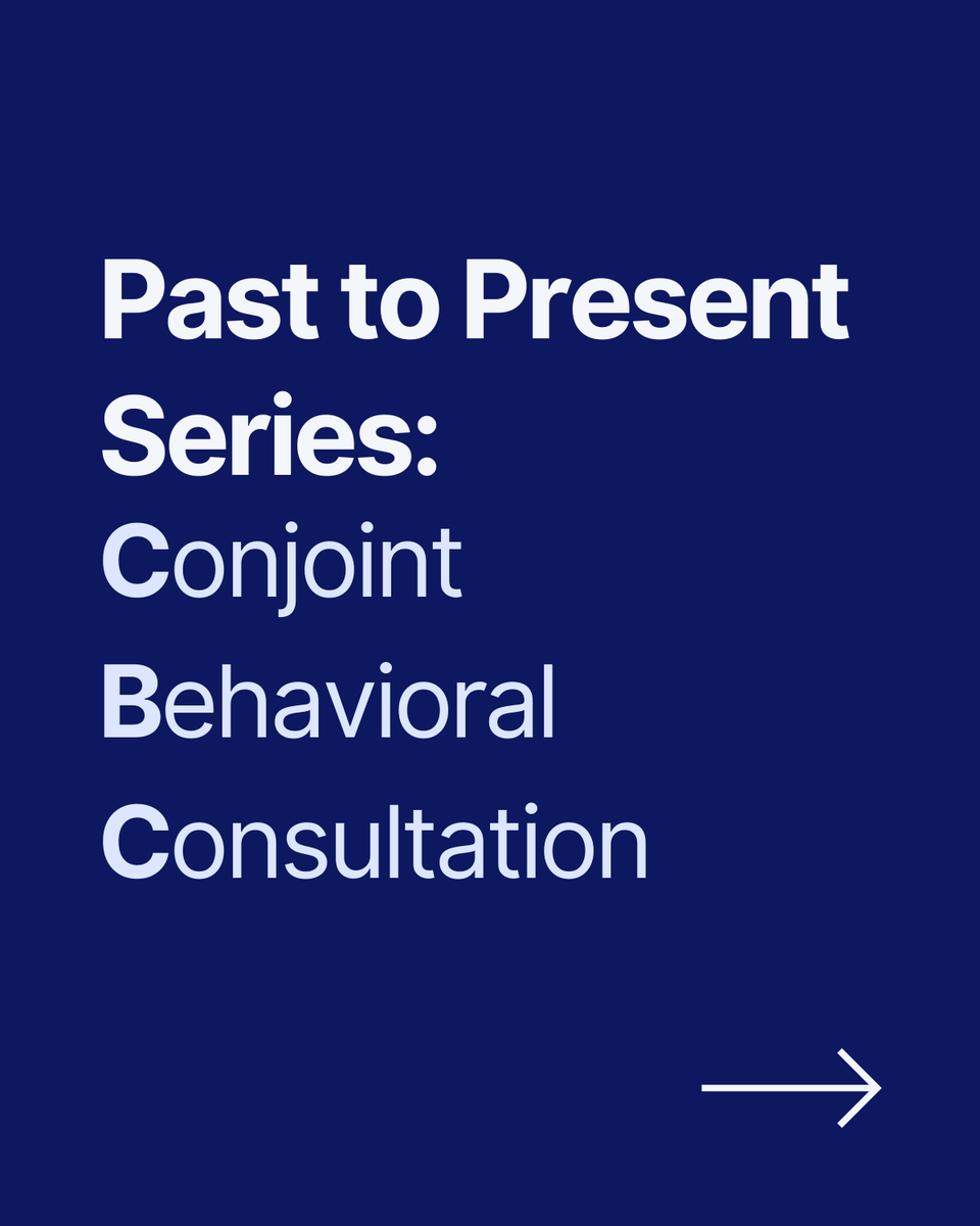 JEPC_Official's tweet photo. Welcome back to our Past to Present Series! This post is focused Conjoint Behavioral Consultation, which is a consultation model where teachers and caregivers serve as co-consultees to support students.

Read here:
https://t.co/NpZ8XvVzwU https://t.co/Dwvfz85lNV