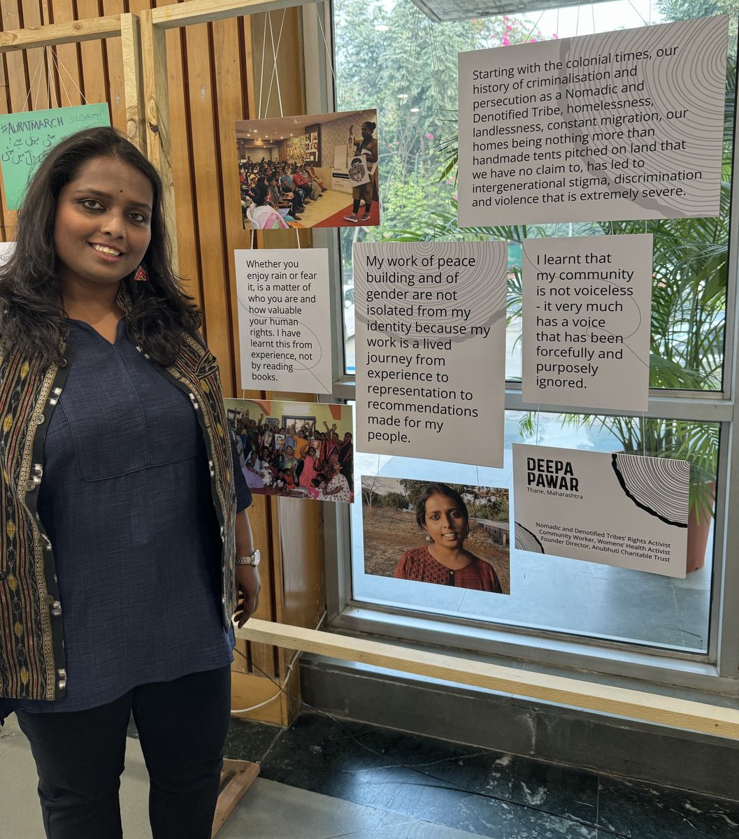 🏆Heartiest Congratulations ⁦<a href="/deepapawar6/">deepa pawar</a>⁩ for winning Saahas Shakti Award 2024 for your unwavering efforts to visible the situation of nomadic communities! May you win many more awards like this. Cc ⁦<a href="/WISCOMP_India/">WISCOMP</a>⁩