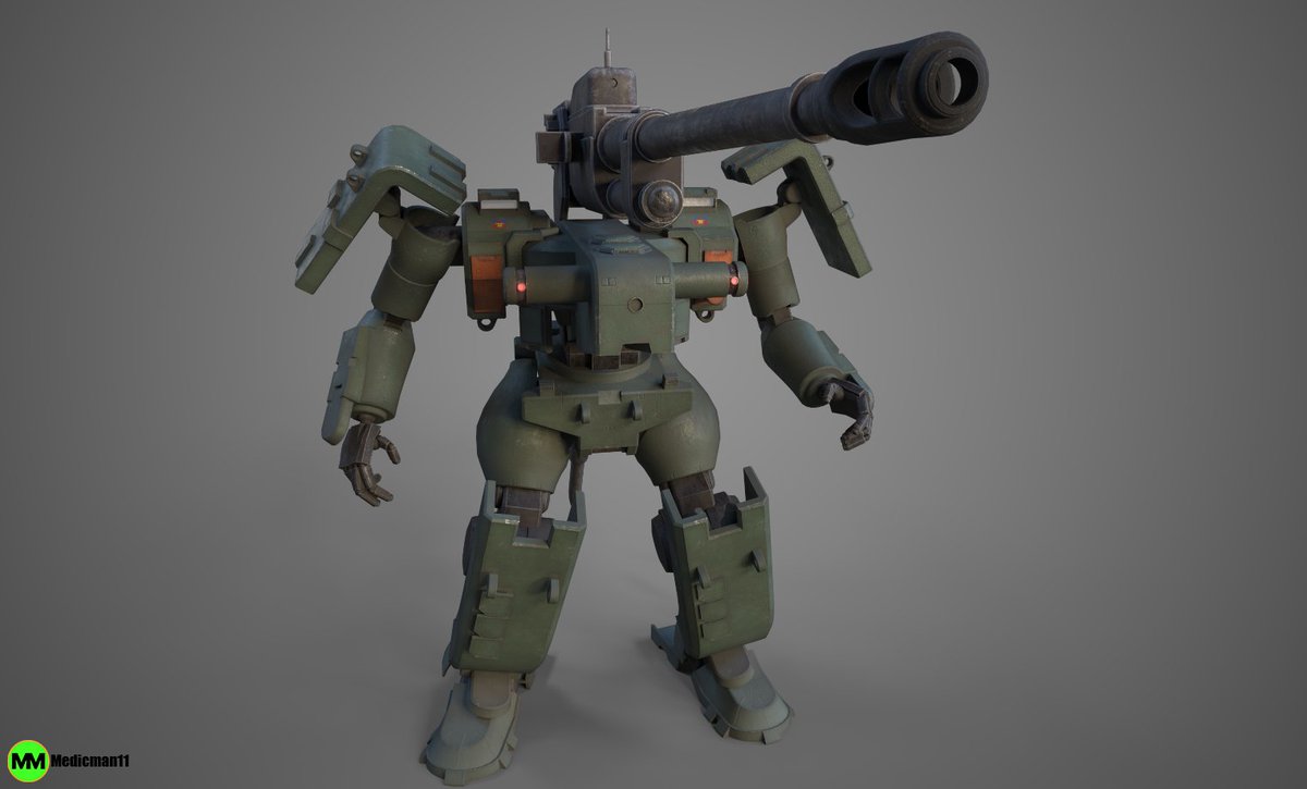 SodaEater12's tweet photo. Continuing with Tieren variants. Here is the long range cannon type
#gundam #gundam00 #Mecha #b3d #3Dmode https://t.co/CVYI6Euxgj
