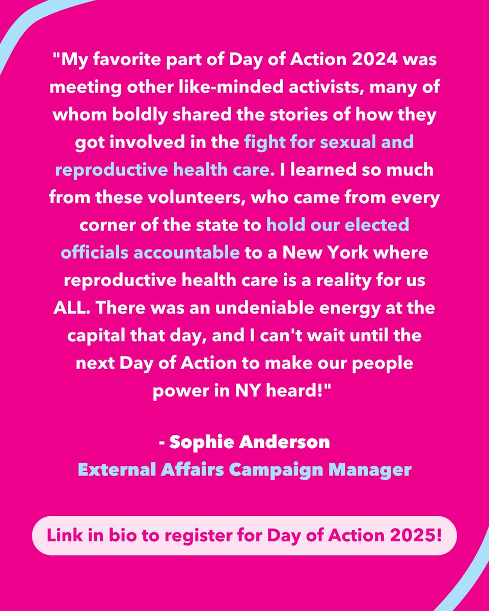 Day of Action 2025 is Wednesday, February 26th in Albany, NY. Register now! bit.ly/3DbyZGh.