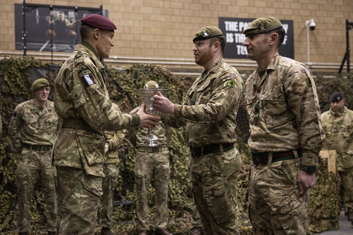 2nd Bn <a href="/RYORKS_REGT/">The Royal Yorkshire Regiment</a>, the Army's experimental unit that is developing and trialling the use of new technologies, won the competition, with our very own 2nd Bn <a href="/TheParachuteReg/">TheParachuteRegiment</a> finishing a close second.