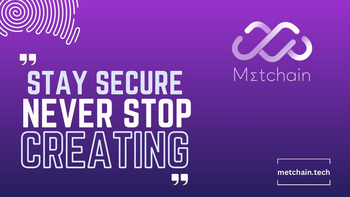 MetchainThomson's tweet photo. @MetChain_tech The chain grows stronger when weโre all connected.
Be part of a network built to last for generations and make your mark on something timeless.
#MetChain is 4ever!
#Met #AzteqMetaverse #CrypoGaming #Metaverse
#BlockchainMinging #BlockchainGaming #NFTs https://t.co/ooMuj8kd18