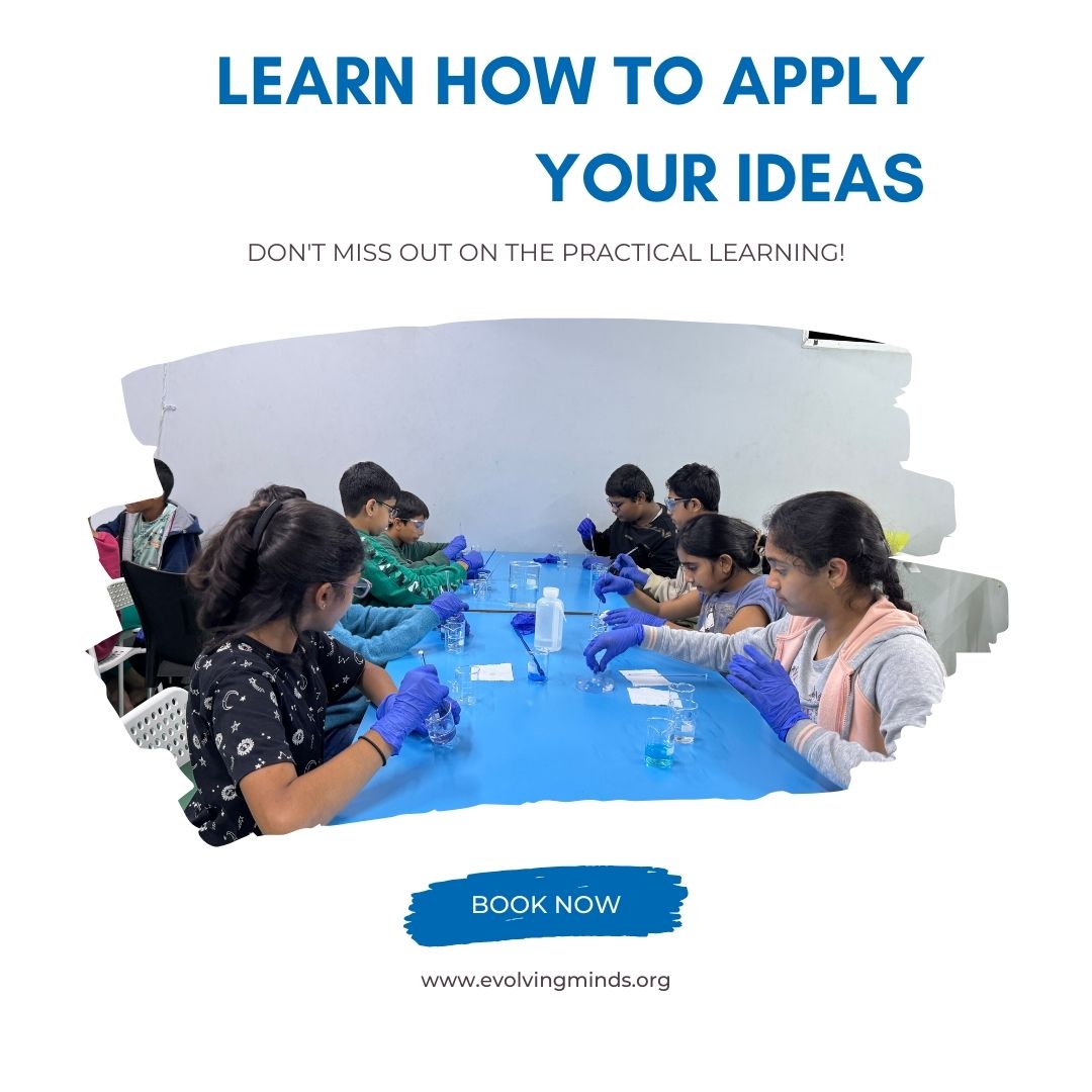 evolvingmindsIN's tweet photo. Join our 5-day Science Winter Camp and watch your child discover science through hands-on exploration! They’ll understand concepts, learn to question, reason, and even build their own functional models. Our mentors focus on guiding discovery rather than just explaining! https://t.co/xpzWtZUOe9
