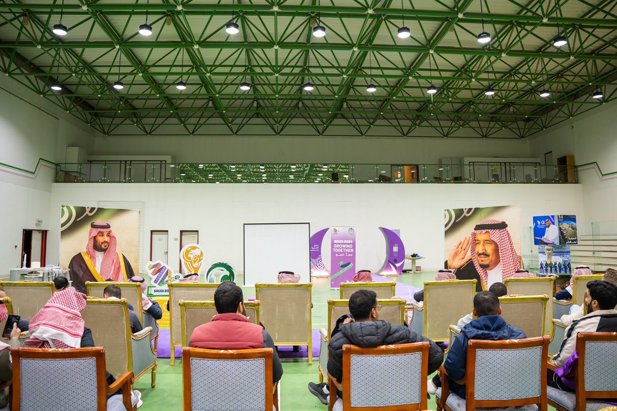 Albukiryah_Eng's tweet photo. ๐ธ| A glimpse of #Albukiryah_Club celebrating Saudi Arabia hosting the #WorldCup2034 ๐๐ธ๐ฆ
#WelcomeWorld ๐
#Albukiryah https://t.co/bHW1sOw3x6