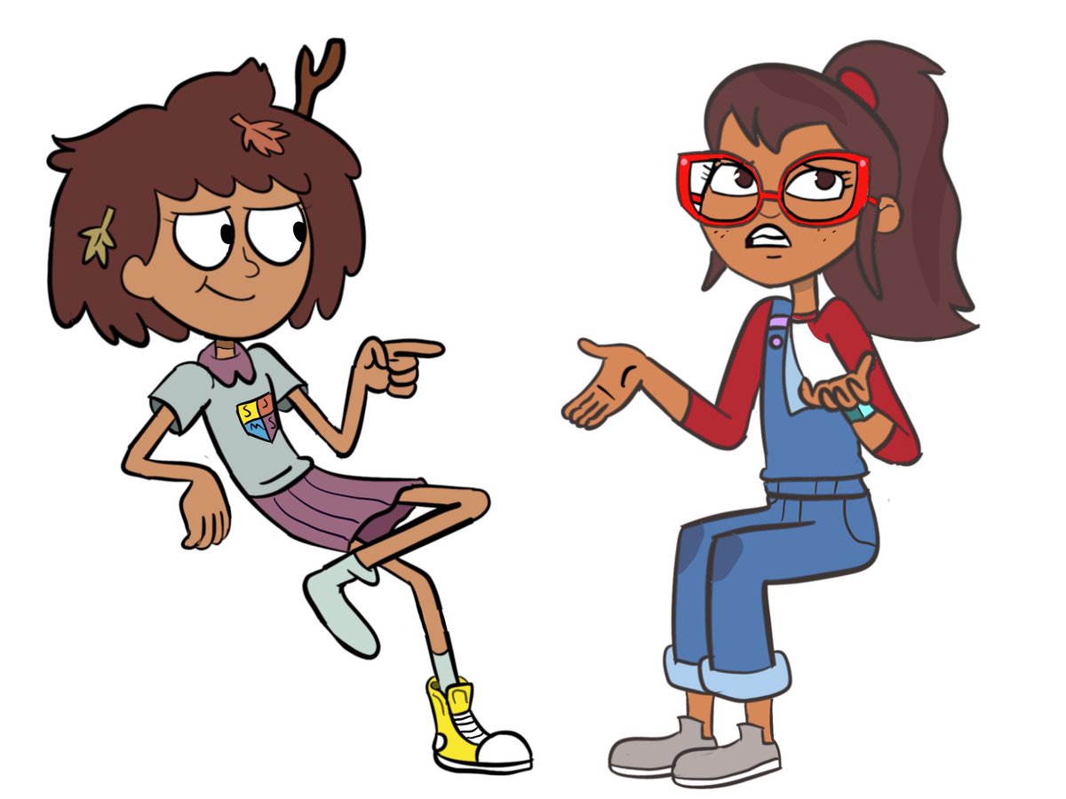 When you need to vent, Anne’s got your back. 🐸 📕 
#Amphibia #HaileysOnIt #AnneBoonchuy #HaileyBanks