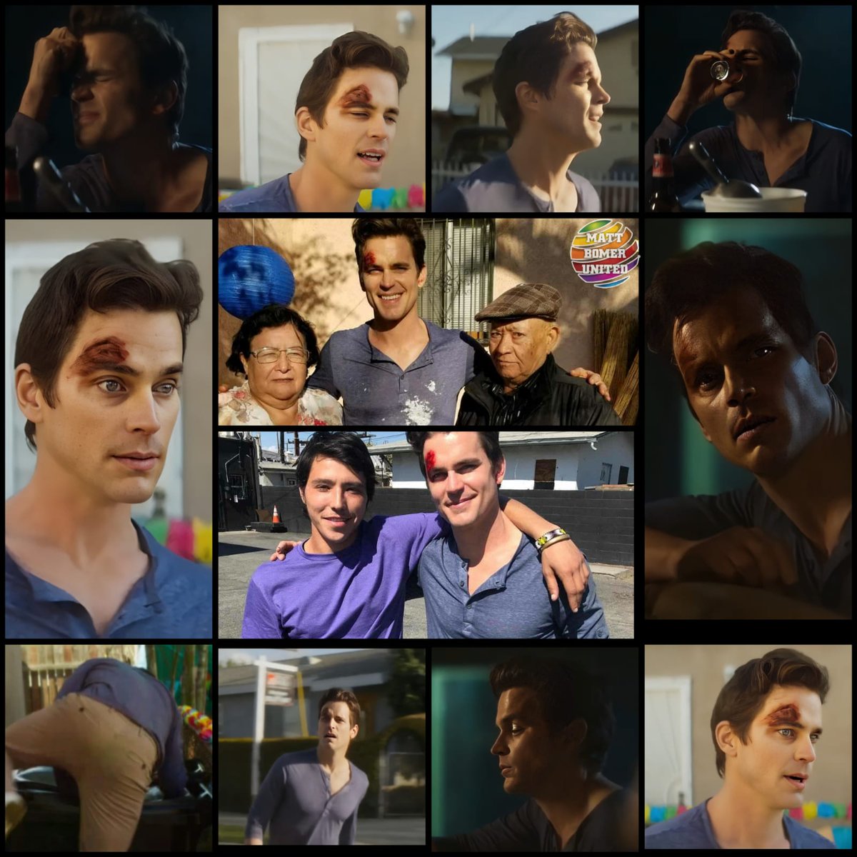 MattBomerUnited's tweet image. Finally for today some screenshots of #MattBomer  as Sean in #PapiChulo.  Back tomorrow.